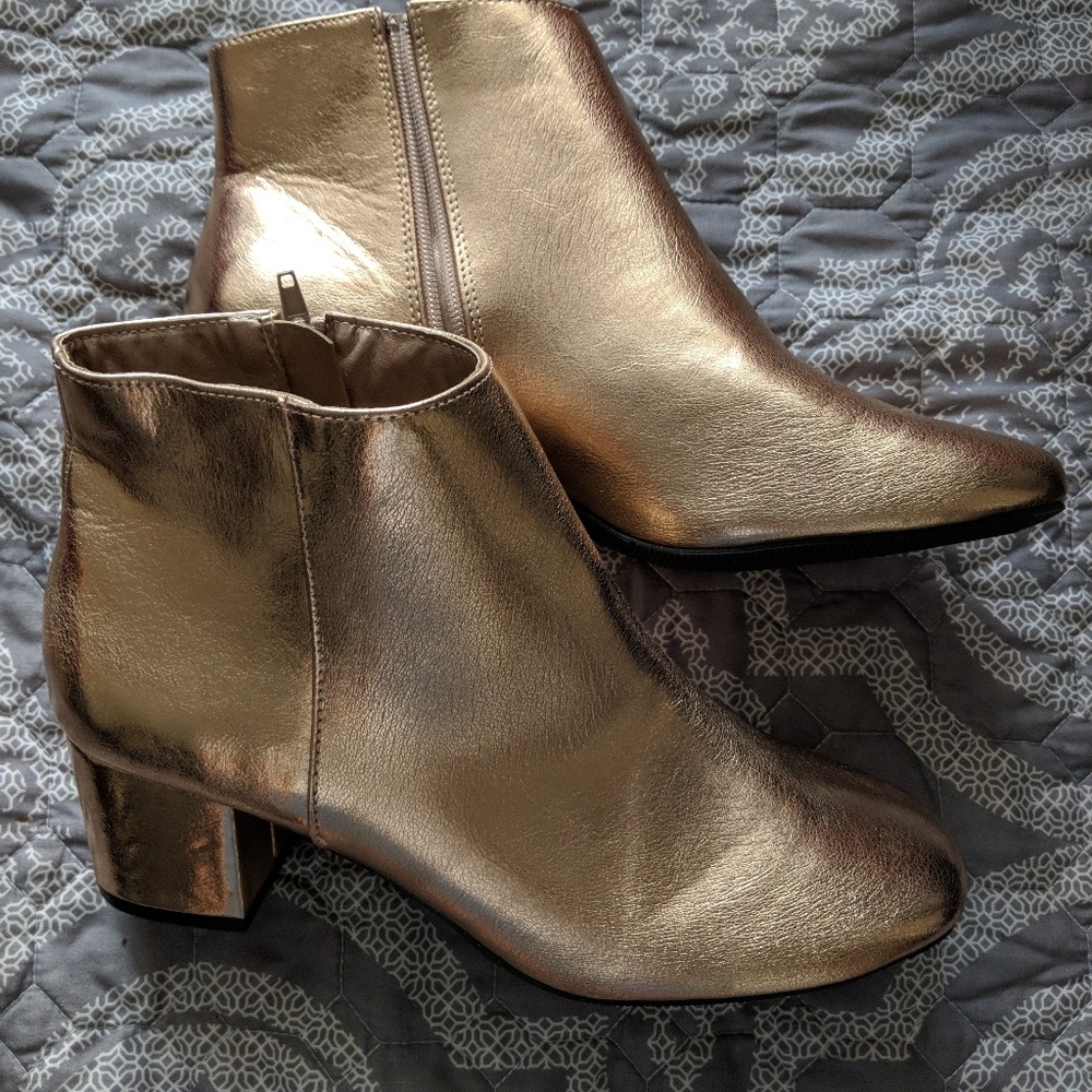 Rose Gold Boot Heels